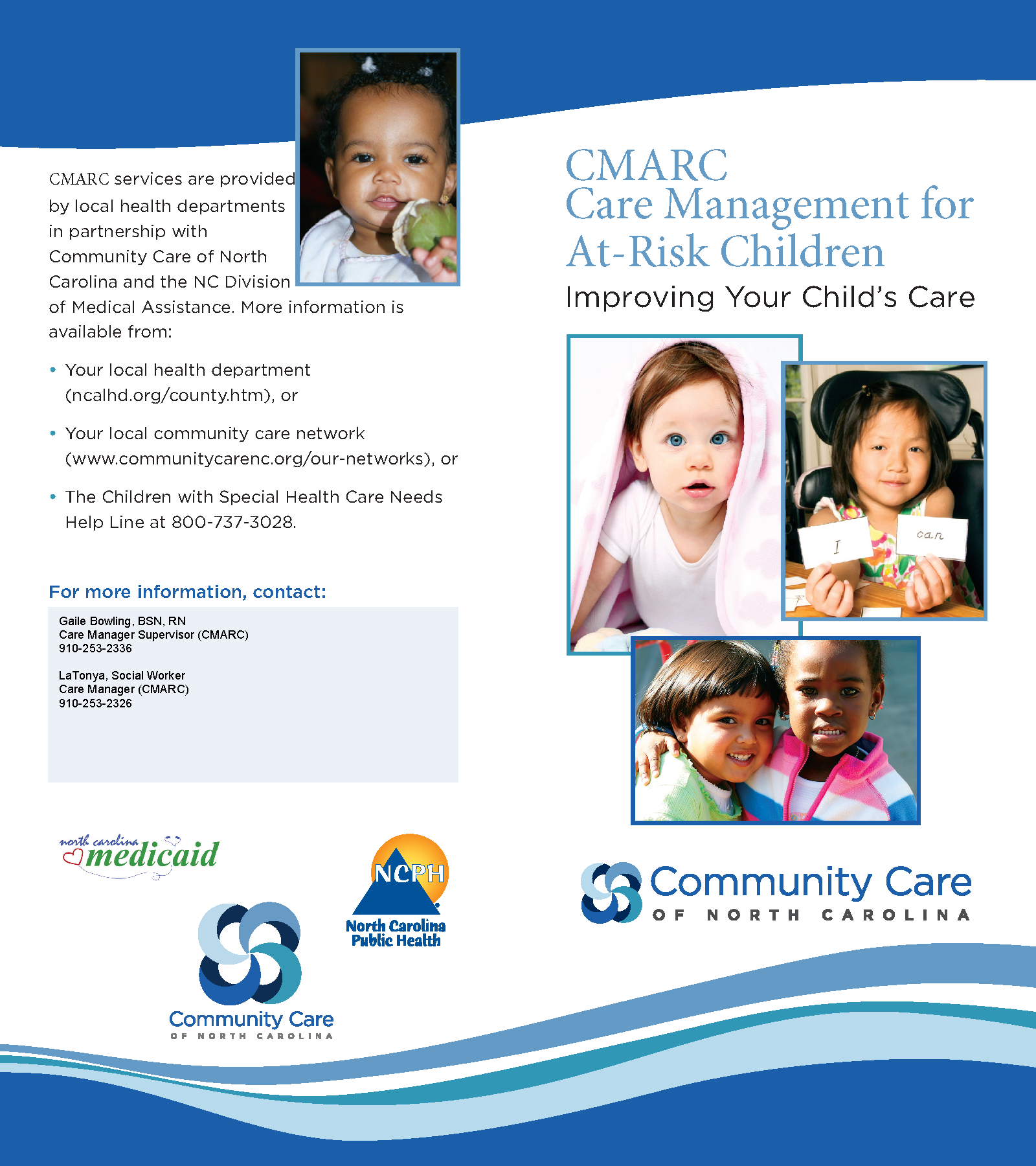 Care Management for At Risk Children Flyer