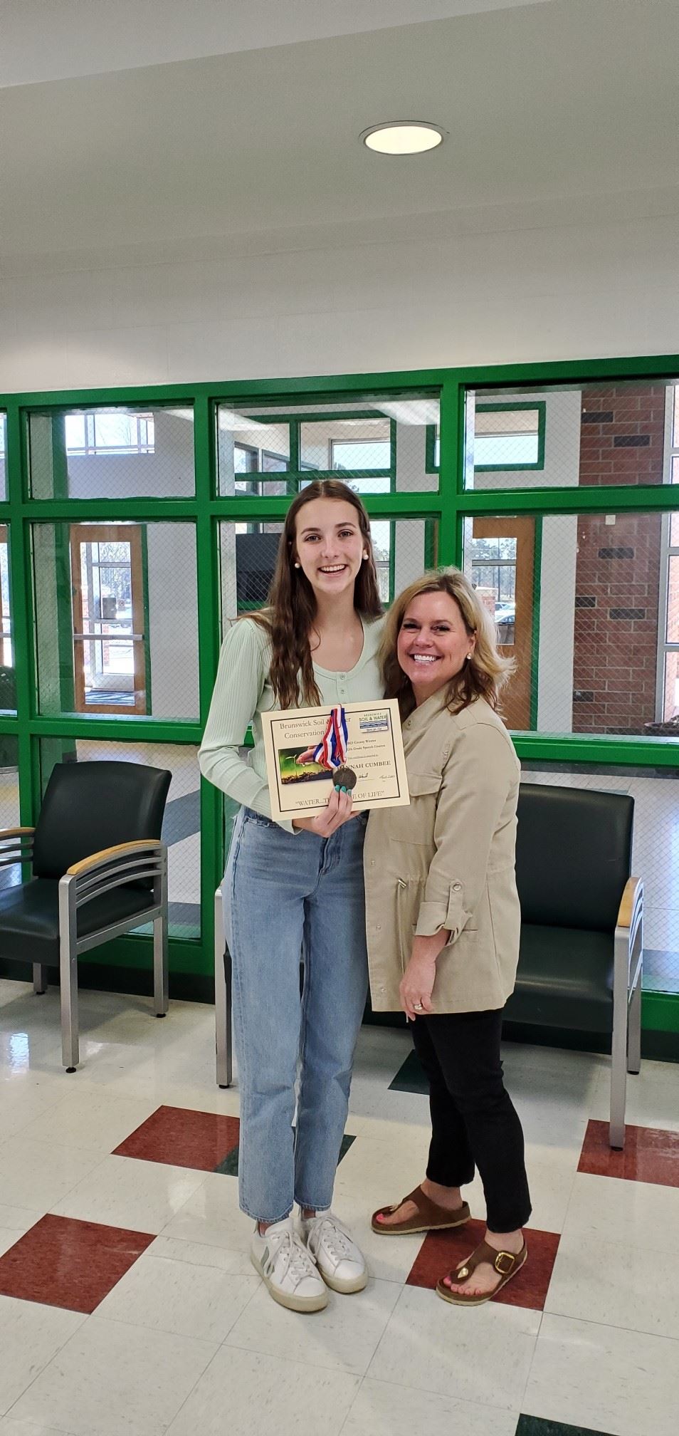 9th through 12th Grade Public Speaking Contest Winner Hannah Cumbee