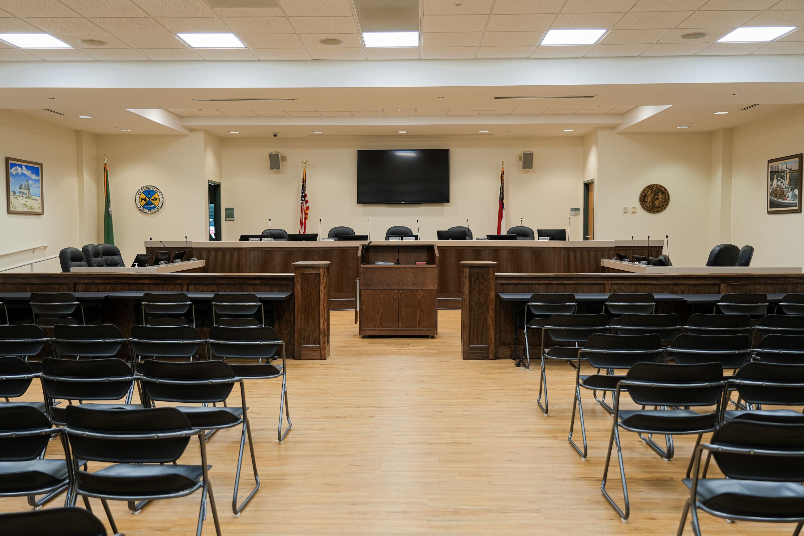 Brunswick County Commissioners' Chambers