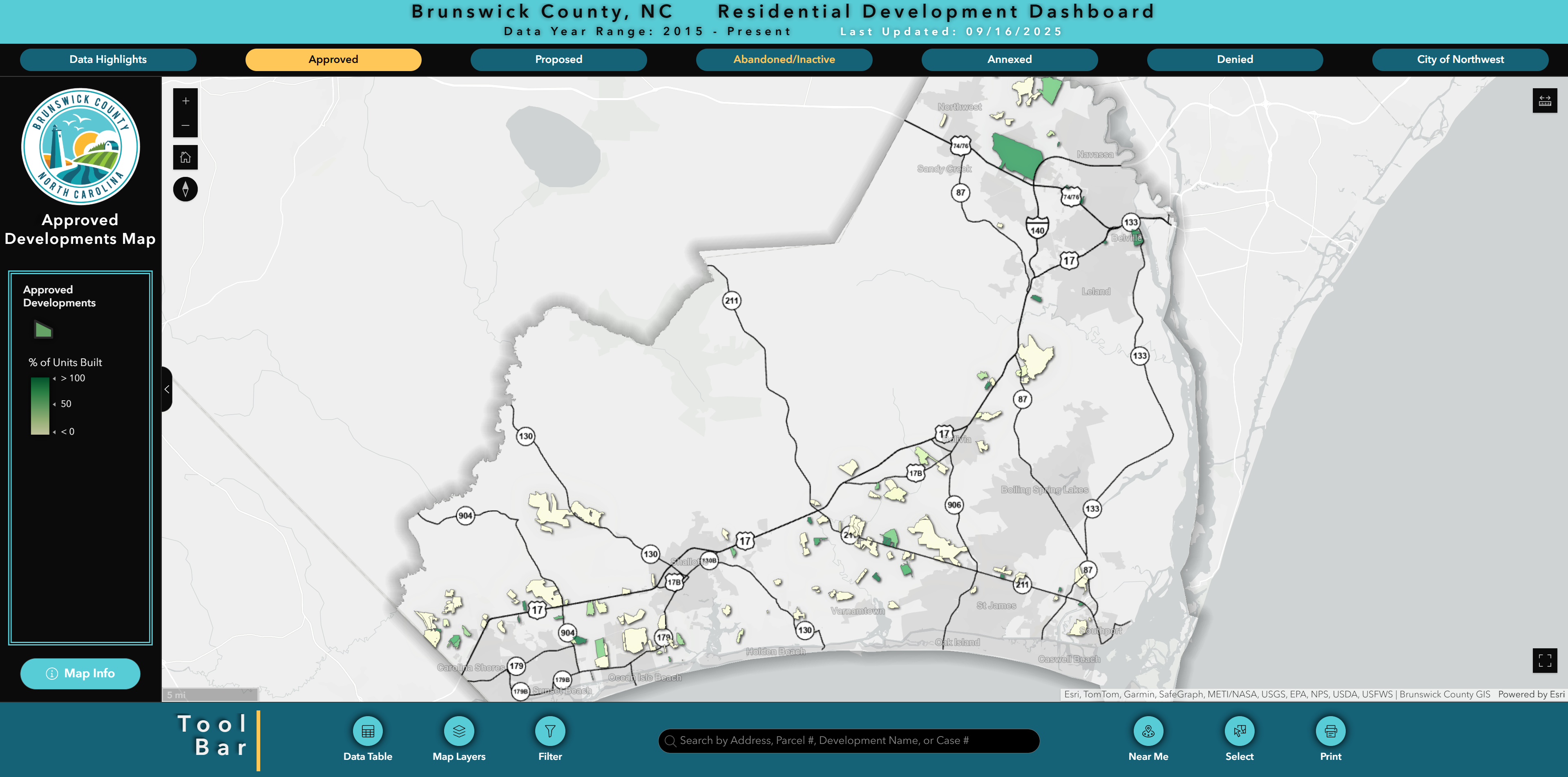 Residential Development Dashboard