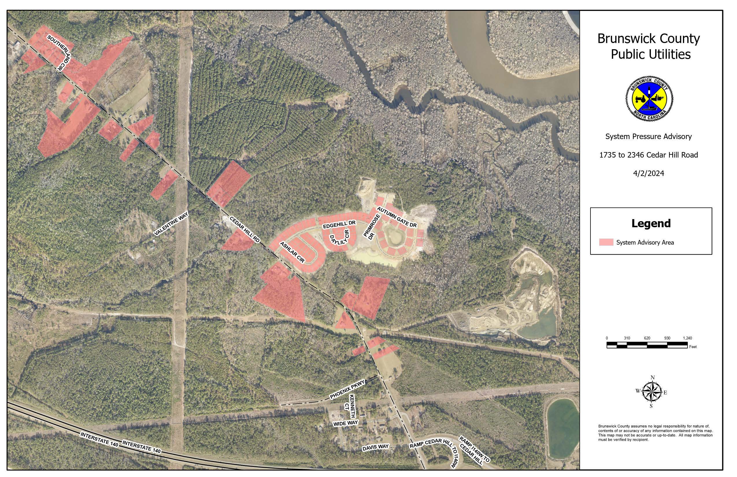 04.02.24- Outage Map Cedar Hill Rd