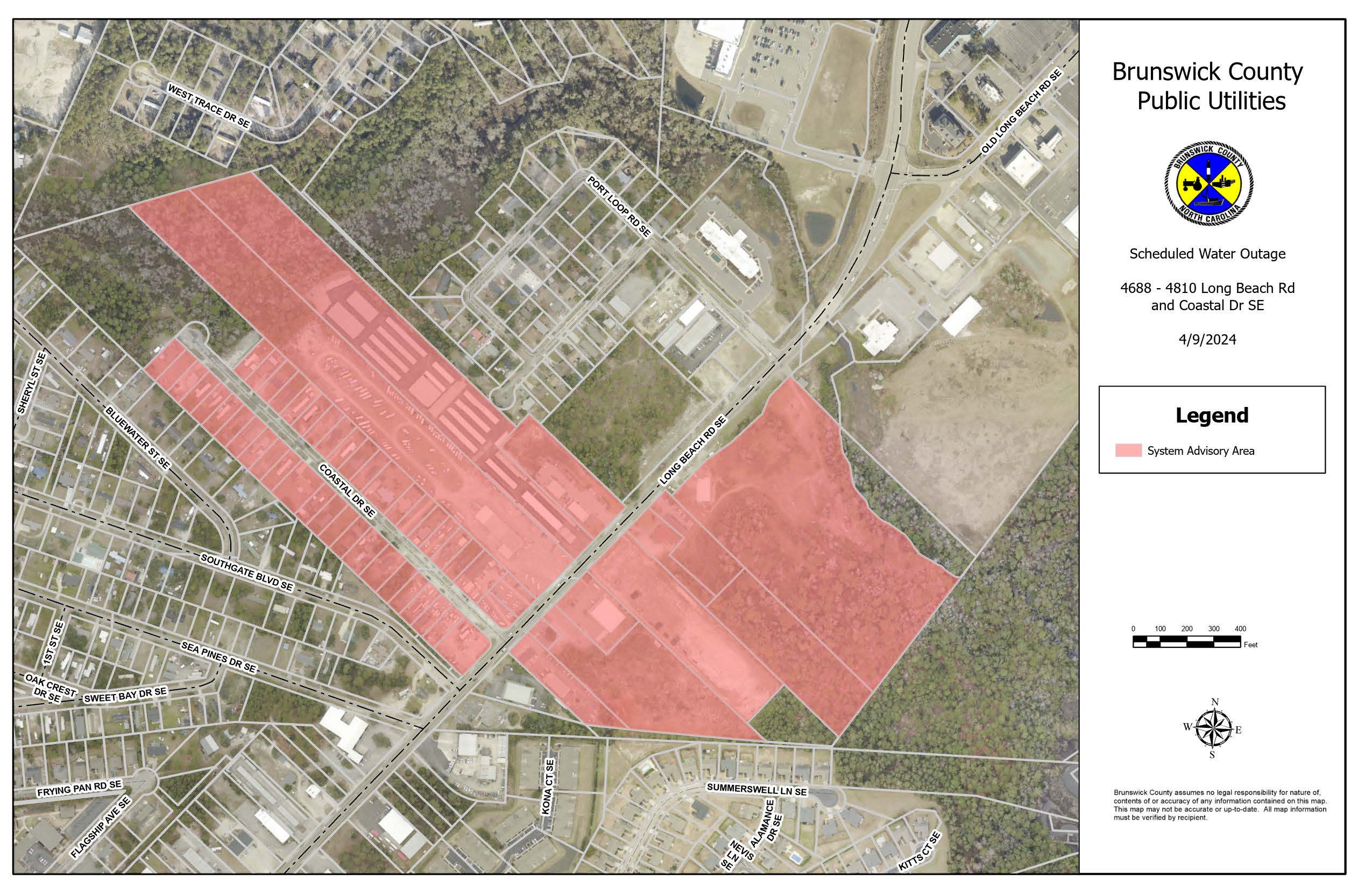 Scheduled Water Outage 20240409
