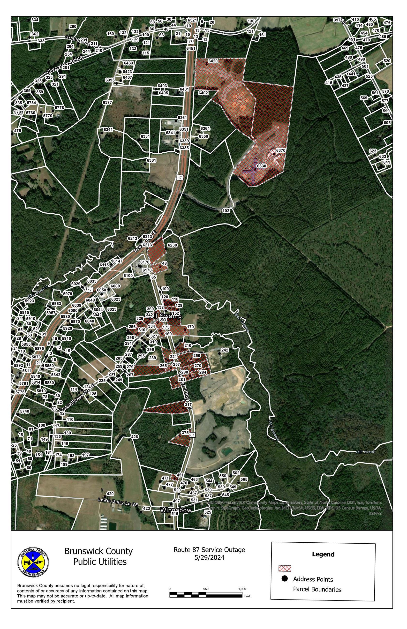 05.29.24- Route 87 Service Outage